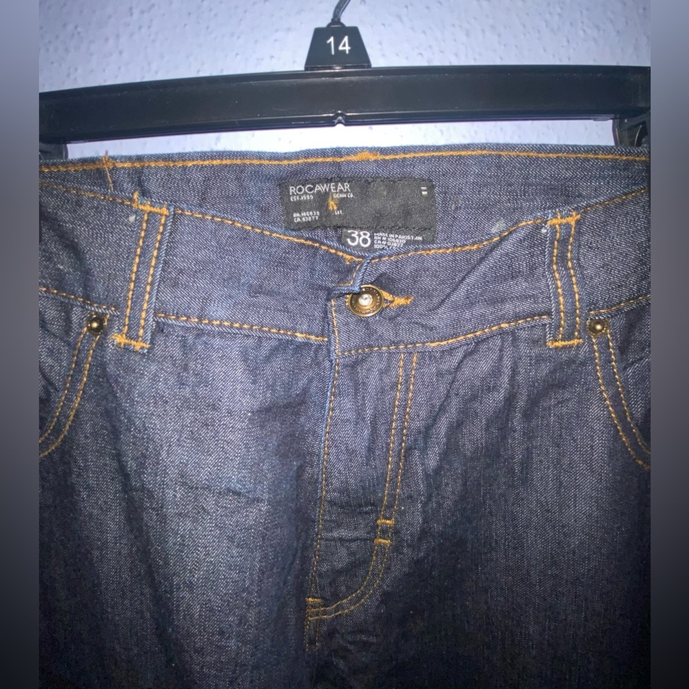 Mens Vintage Rocawear jeans 38X34 - Picture 2 of 7